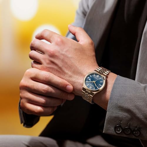 Citizen Tsuyosa 60 Men Automatic Blue Dial Analog Stainless Steel Watch NK0023-57L