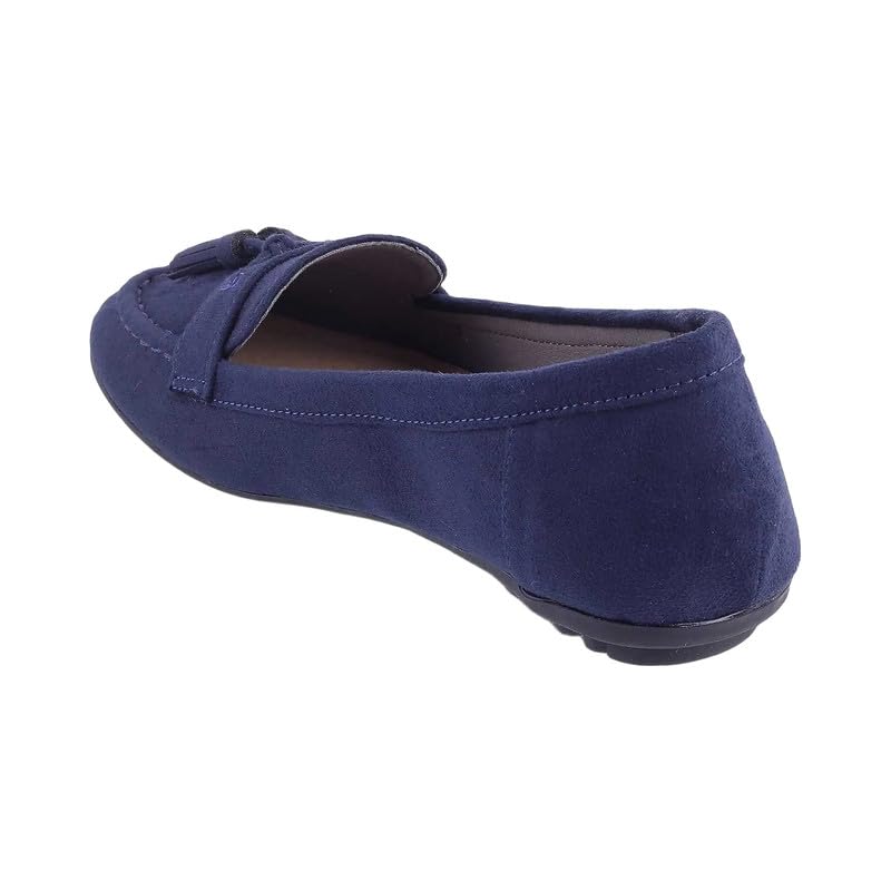 tresmode Jonum Black Women's Casual Loafers in Size 3 UK / 36 EU