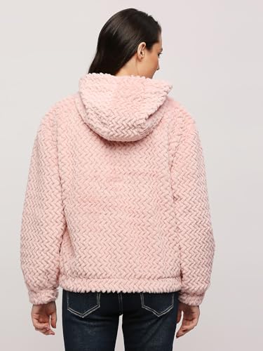 Pepe Jeans Women's A-Line Coat (PL402350_Pink