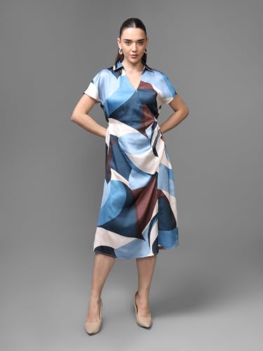 Kazo Taksim Midi Dress (in, Alpha, XL) Blue