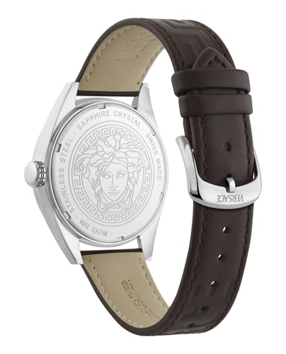 Versace Vekha Athletics 3 Hands 41 mm Green Dial Men Analog Watch- VEKHA0125