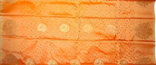 SREE KUMARAN Women's Kanchipuram Silk Pure Pattu Sarees With Blouse (VSK322-2)