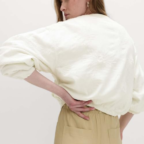 Marks & Spencer Linen Rich Embroidered Jacket