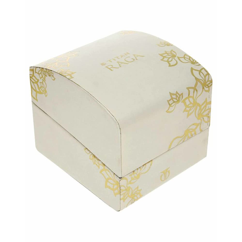 Titan Raga Women's Viva Trendsetter Rose Gold Analog Watch-NS2642WM01/NT2642WM01