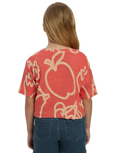 VERO MODA Girl Regular Fit Pink Tshirt
