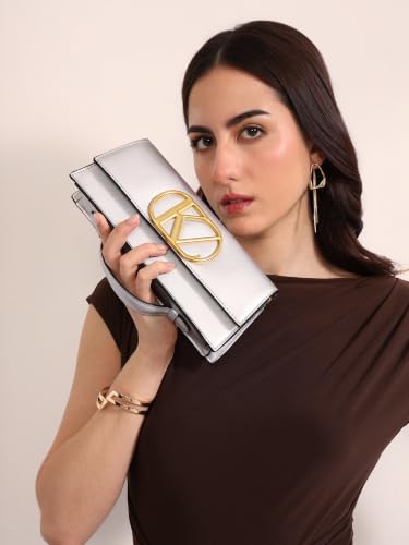 Kazo Diana Clutch (Silver)