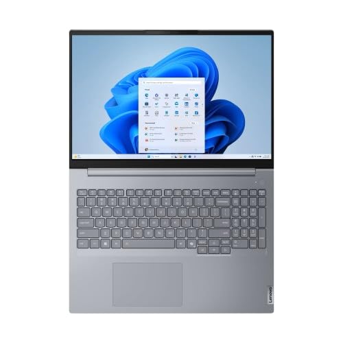 Lenovo ThinkBook 16 Intel Core 5 210H 14th Gen (8GB/512GB SSD/DOS/Fingerprint Reader) 16" WUXGA IPS 300 Nits Antiglare Thin & Light Laptop/Aluminium Top/Arctic Grey/1Y Warranty/1.7Kg, 21SHS00U00