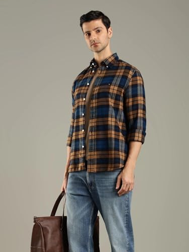 Checks Regular Fit Cotton Shirt