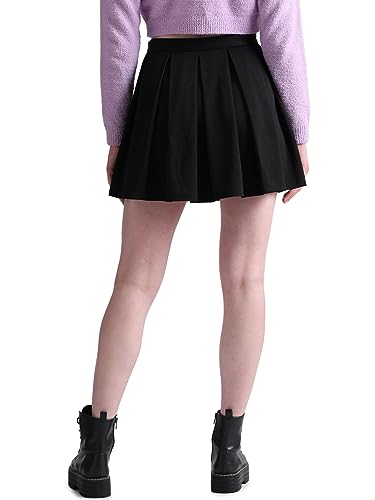 Only Women's Above Knee Black Skirt_