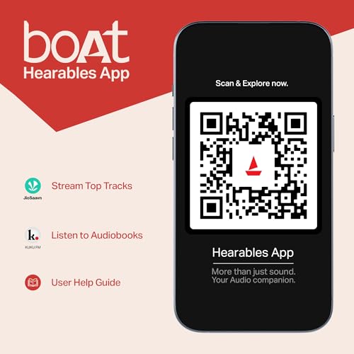 boAt Airdopes Plus 311, Glass Design, ENx Tech, Fast Charge, 50 Hrs Battery, Stream Ad Free Music via App Support Bluetooth Earbuds, TWS Ear Buds Wireless Earphones with mic (Charcoal Black)
