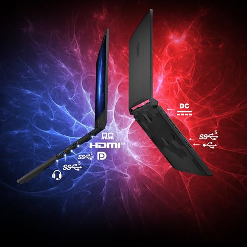 Katana A15 AI, Ryzen 7 8845HS, Built-in AI, 40CM FHD 144Hz Gaming Laptop(16GB/512GB NVMe SSD/Windows 11 Home/NVIDIA GeForce RTX 4050, GDDR6 6GB/Black/2.25Kg), B8VE-418IN