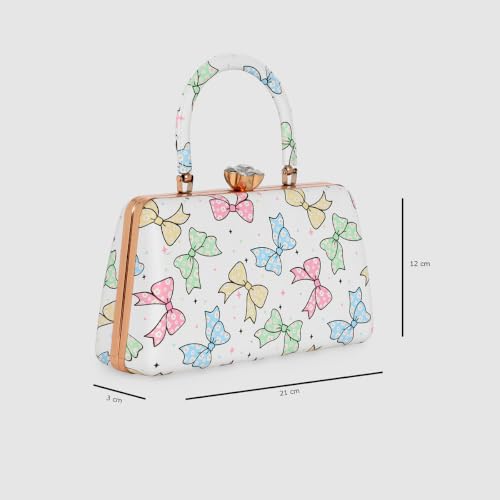 ESBEDA Multi Color Aversa Clutch For Womens | ESBEDA Clutches, Printed Clutches For Women's,