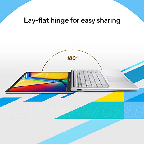 ASUS Vivobook 15 (2025), 13th Gen,Intel Core i3-1315U, 8GB RAM, 512GB SSD, FHD, 15.6", 39.6 cm, Windows 11 Home,M365 Basic(1 Year)* Office 2024,Cool Silver,1.7 Kg, X1504VA-D5321WS, Thin & Light Laptop