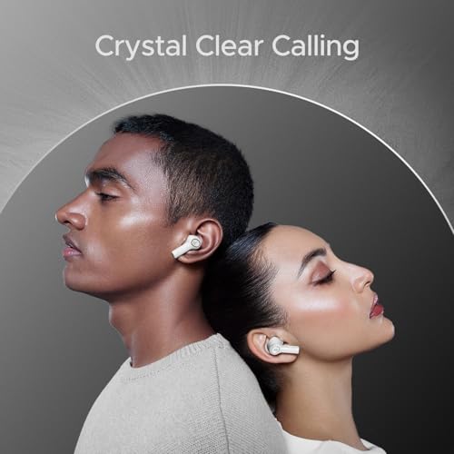 boAt Nirvana Ion ANC, Active Noise Cancellation(~32dB), 120Hrs Battery, App Support, Crystal Bionic Sound, 4Mics ENx, v5.3 Bluetooth Earbuds, TWS Ear Buds Wireless Earphones with mic (Quartz White)