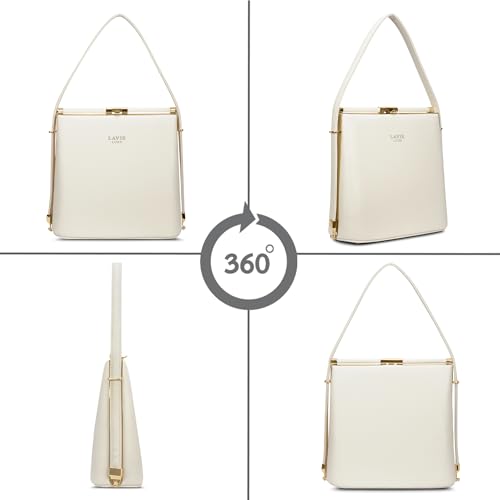 Lavie Luxe Women's Glare25 Frame Satchel Handbag | Satchel Bag For Work | Ladies Purse | Stylish Shoulder Bag | Gift For Women