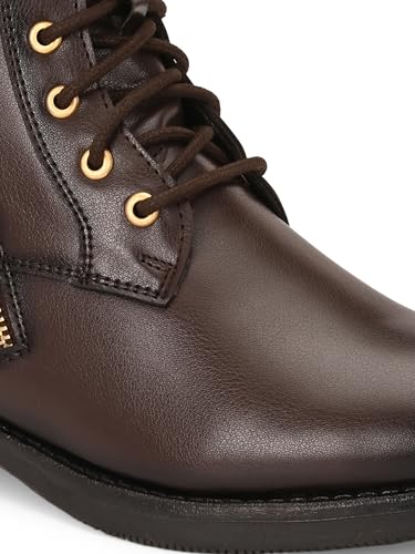 Delize Women Brown Ankle derby western boots 61912-39