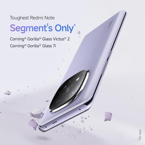 Redmi Note 14 Pro+ 5G Phantom Purple 8GB RAM 128GB Storage| 50 MP Triple Camera with Telephoto | Corning Gorilla Glass Victus 2 | IP 68 | SD 7s Gen 3