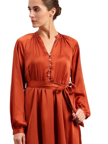 VERO MODA Women's Mini Dress Rust