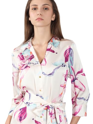 VERO MODA Women's A-Line White Dress