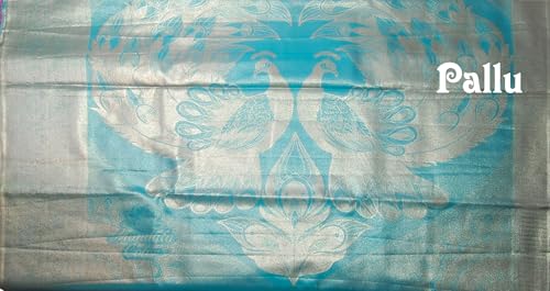 VFCollections Women's Kanchipuram Silk Pure - Royal Collections - Pattu Sarees With Blouse (VFC738-5)