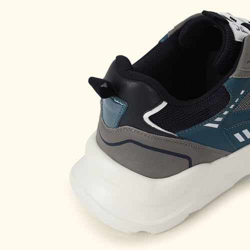 YOHO Chunky Sneakers for Women | Cushioned Insole | Anti-Skid | Casual Shoes