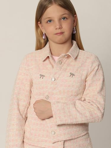 VERO MODA Girl Regular Fit Pink Jacket