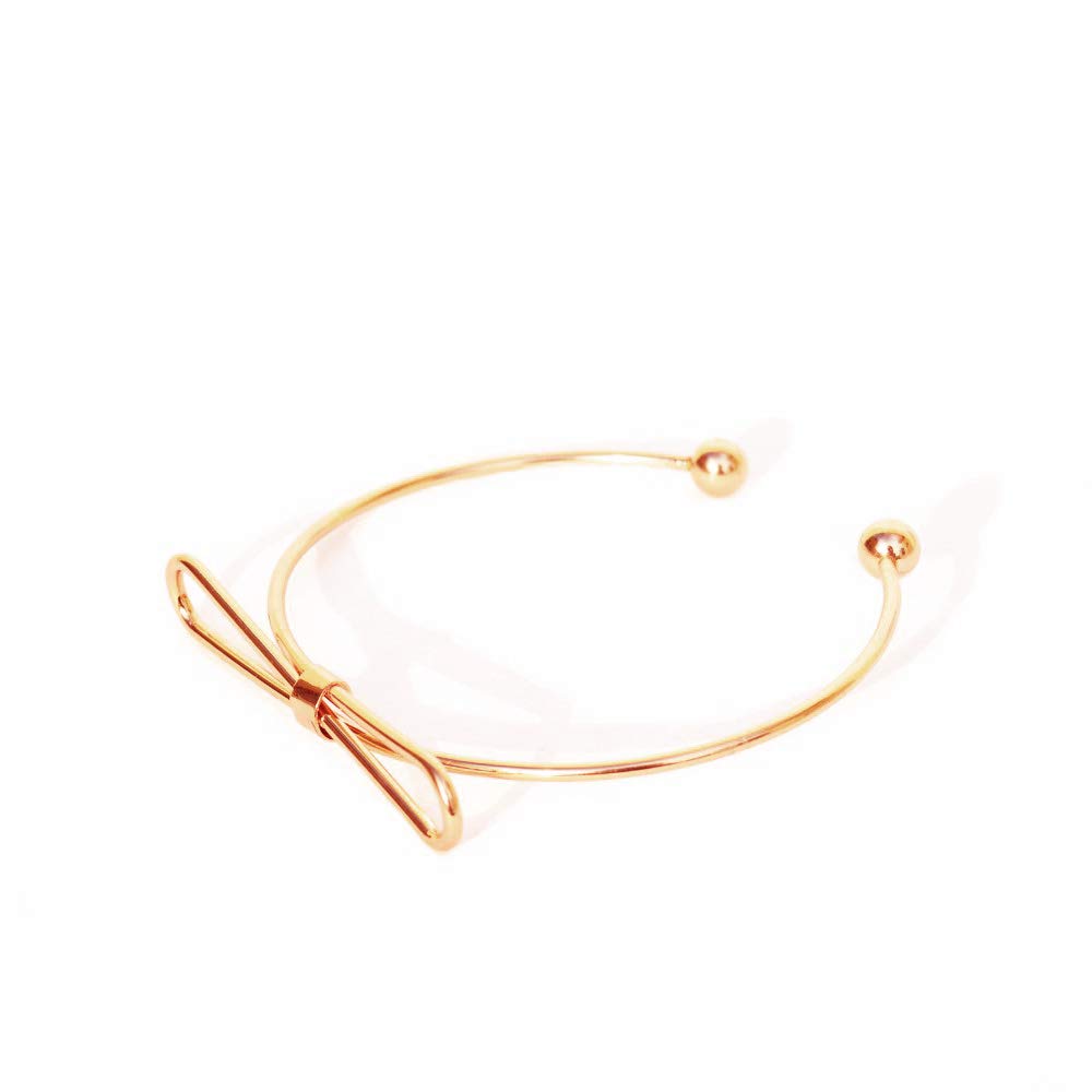 Joker & Witch Stainless Steel Dusk Rosegold Analog Watch Bracelet Set For Women, White Dial, Rose Gold Band