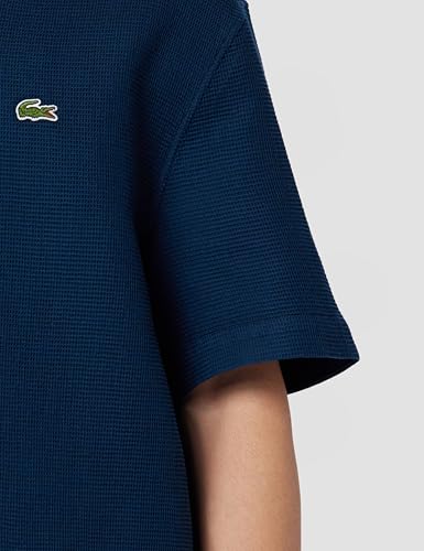 Relaxed Fit Waffle Texture Shirt