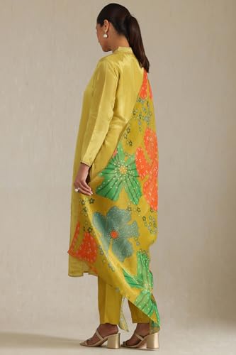 Soch Women's Tissue Salwar Suit Set (EWS5CD21559_Yellow