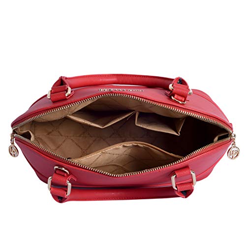 Lino Perros Women's Artificial Leather (Red),Shoulder Bag