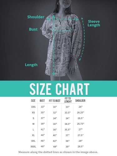 The Souled Store Textured Dress: Astral Bloom Women and Girls Long Sleeves V-Neck Graphic Printed Viscose Nylon Blend Relaxed Fit Lightweight Casual Tiered Smock Dress