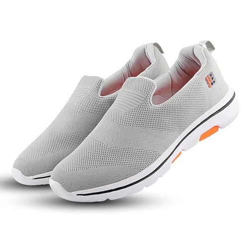 FUEL Speed Men’s Sports Shoes | Lightweight Running & Walking Shoes | Breathable Mesh Upper | Easy Slip-On Design | EVA Sole | Cushioned Footbed