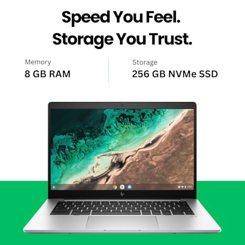 HP ZBook EB 645 CB 14” FHD Laptop | AMD Ryzen 5 5625C | 8GB RAM | 256GB SSD | Chrome OS | Lightweight Business Laptop | 1 Year Warranty (767V3PA)