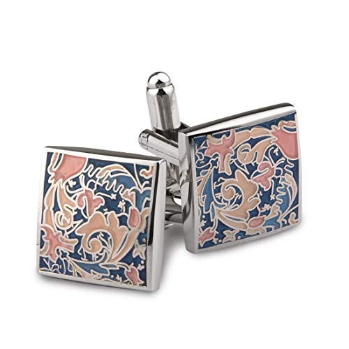 Peluche Designer Multicolor Enamel Cufflinks for Men