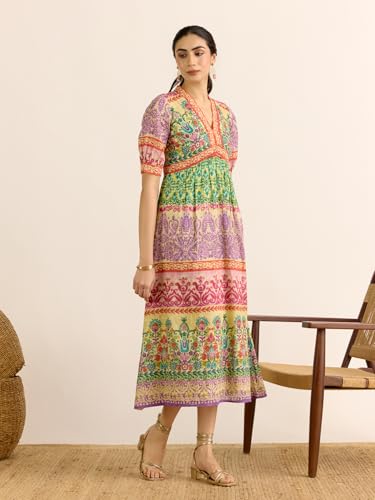 Aarke Ritu Kumar Multi Zephyr Long Dress Multicolour