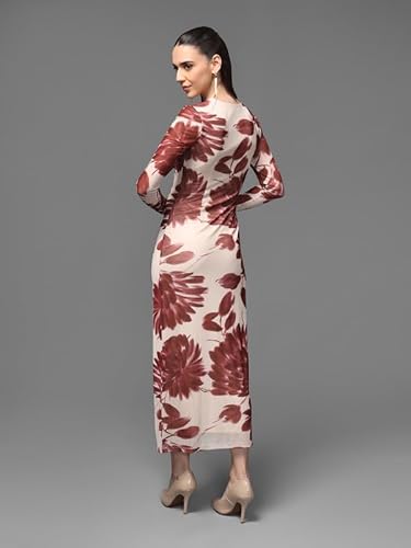 Kazo Clarke Maxi Dress (Wine_M)