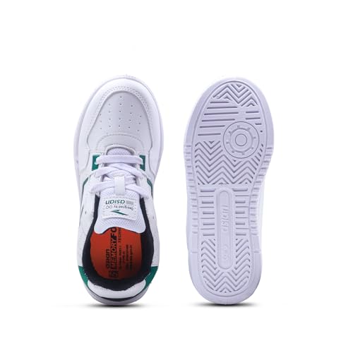 ASIAN Men's Mexico-02 Casual Sneaker Shoes (FULLWHTGRN) -UK 3