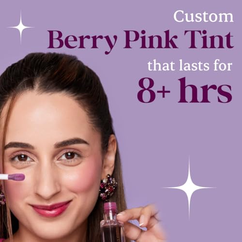 Typsy Beauty Midnight 2-In-1 Lip & Cheek Oil | Ph-Activated Custom Berry Pink, Intense Hydration With Acai Berry & Hibiscus Oil, Long Lasting Glossy Lip Tint & Blush, Formulated In Italy 6.4G