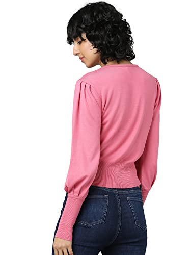 ONLY Regular Fit Sweater (103810201_Pink Flambe_S)