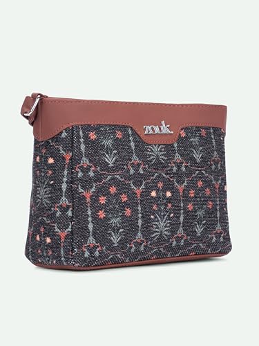 ZOUK Harmony Sling Bag | Crossbody Bags for Women | Women's Handbags | Stylish | Vegan Leather Evening Bag | Travel & Office Use | Purse and Wallet | Taj Guldasta