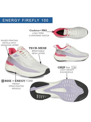 Power Women's Oxford Sports Shoes - White 8 (UK)