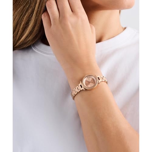 Ted Baker Iconic 26 mm Rose Gold Dial Women Watch- BKPJLF501