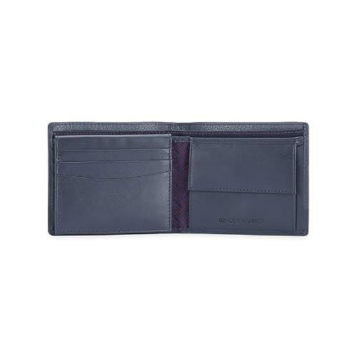 Tommy Hilfiger Debrecen Men Leather Multicard Coin Wallet - Navy