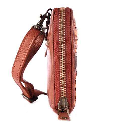 KOMPANERO Genuine Leather Women's Wallet (C-14161-COGNAC)