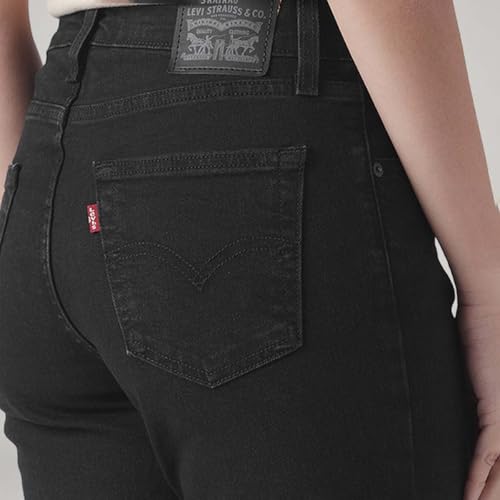 Levi's Women's 726 Black Flared Fit High Rise Jeans