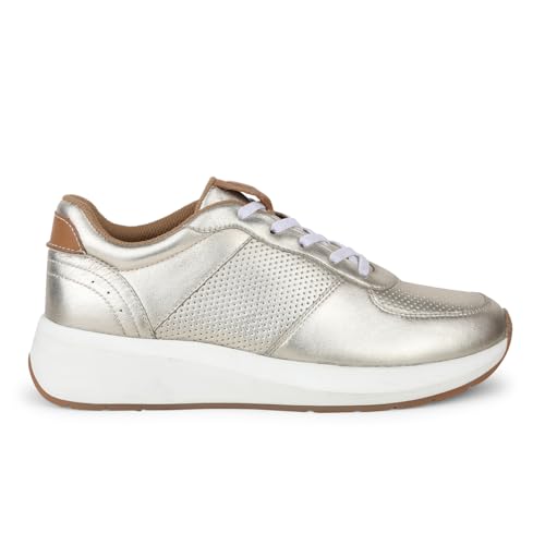 Hush Puppies Women Casual Lace Up Shoes - Gold (6Uk)
