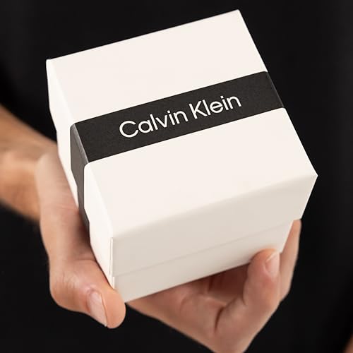 Calvin Klein Distinguish Qtz Multifunction Black Round Dial Men's Watch|Stainless Steel Material|Multi Color Band - 25200490