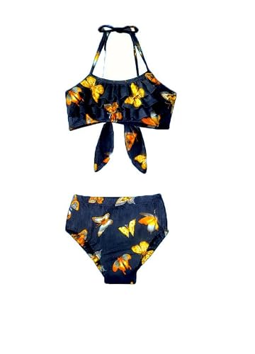 HIBA CREATIONS Swimming Costume for Baby Girl 2 pcs 6-12 Months Yellow