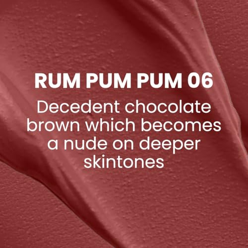 Typsy Beauty ON 'n' OFF Lipstick & Eraser | 12 Hr Stay Creamy Matte Formula (Chocolate Brown) | Smudge & Transfer Proof | Nourishing Remover Oil & Leave-On Mask | Vegan | 8 shades | 2.5 ml x 2.5 ml