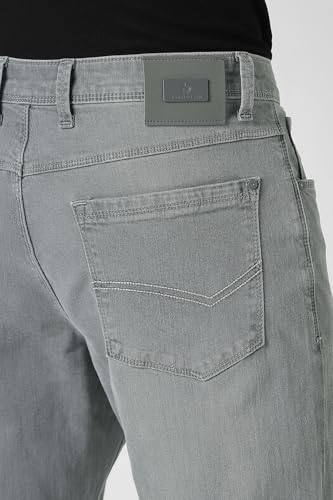 Van Heusen Men's Regular Jeans (VXDNCBTFC83726_Grey